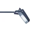 LED-Außenwandleuchte schwarz klar B/H/T/L: ca. 14x5x83,5x83,5 cm