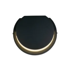 LED-Außenwandleuchte weiß schwarz B/H/T: ca. 14x12x4,8 cm