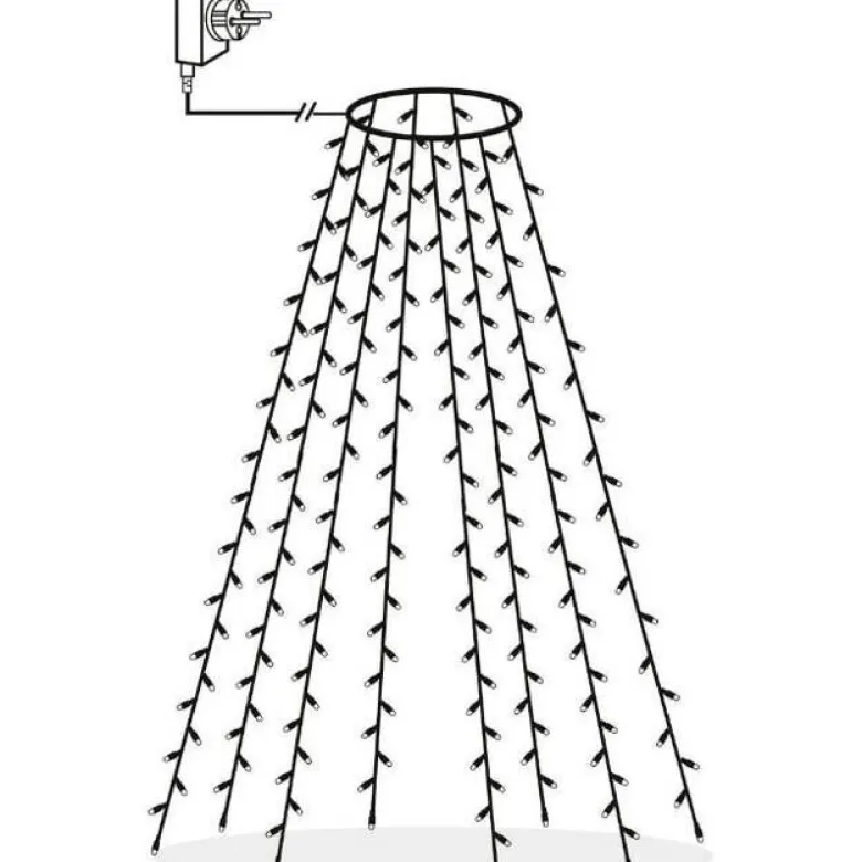 LED-Baumvorhang