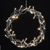 LED-Innenbeleuchtung grau Metall B/H/L: ca. 30x30x30 cm