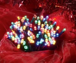 LED-Lichterkette multicolor Kunststoff L: ca. 300 cm