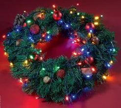 LED-Lichterkette multicolor Kunststoff L: ca. 300 cm