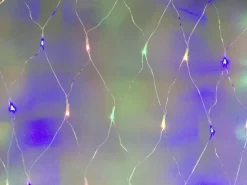 LED-Lichternetz bunt Kunststoff