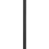 LED-Stehleuchte Opal schwarz B/H/T: ca. 14x120x14 cm