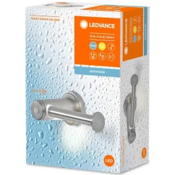 LED-Toilettenpapierhalter silber Kunststoff B/H/L: ca. 6,7x11,1x18 cm