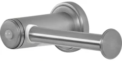 LED-Toilettenpapierhalter silber Kunststoff B/H/L: ca. 6,7x11,1x18 cm