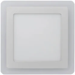 LEDVANCE LED-Wand-/Deckenleuchte 260535 weiß Aluminium Kunststoff B/H/L: ca. 19,8x3,8x19,8 cm