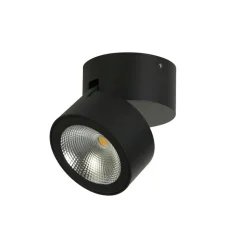 LED-Wandleuche schwarz klar B/H/L: ca. 9x9x9 cm