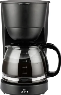 LENTZ Kaffeeautomat 74142 schwarz Kunststoff B/H/T: ca. 17x29x24 cm