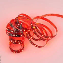 Lichtband Racer schwarz Kunststoff B/L: ca. 1x500 cm
