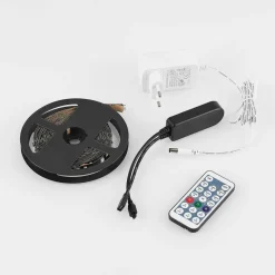 Lichtband Racer schwarz Kunststoff B/L: ca. 1x500 cm