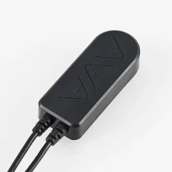 Lichtband Racer schwarz Kunststoff B/L: ca. 1x500 cm