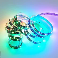 Lichtband Racer schwarz Kunststoff B/L: ca. 1x500 cm