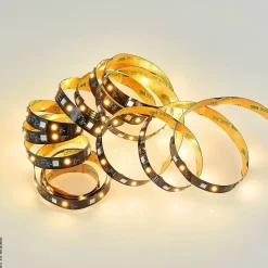Lichtband Racer schwarz Kunststoff B/L: ca. 1x300 cm