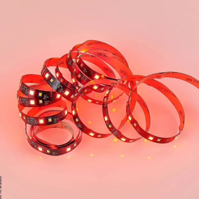 Lichtband Racer schwarz Kunststoff B/L: ca. 1x300 cm