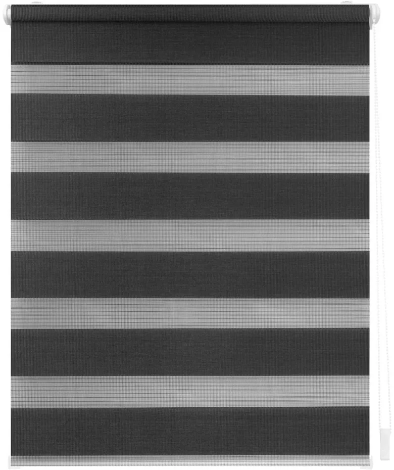 LICHTBLICK Doppelrollo Duo anthrazit B/L: ca. 100x150 cm