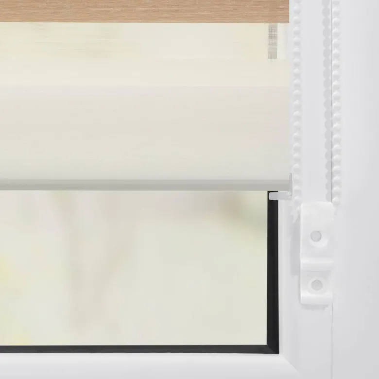 LICHTBLICK Doppelrollo Duo creme B/L: ca. 70x150 cm