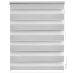 LICHTBLICK Doppelrollo Duo grau B/L: ca. 50x150 cm