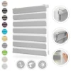 LICHTBLICK Doppelrollo Duo grau B/L: ca. 55x150 cm