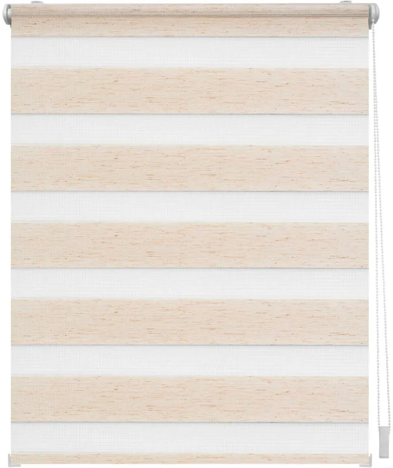 LICHTBLICK Doppelrollo Duo natur B/L: ca. 65x150 cm