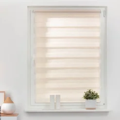 LICHTBLICK Doppelrollo Duo natur B/L: ca. 45x150 cm