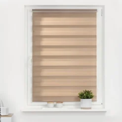 LICHTBLICK Doppelrollo Duo taupe B/L: ca. 45x150 cm