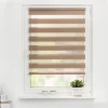 LICHTBLICK Doppelrollo Duo taupe B/L: ca. 60x150 cm