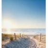 LICHTBLICK Rollo Ostseestrand blau B/L: ca. 90x150 cm