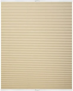 LICHTBLICK Spannplissee creme B/L: ca. 85x130 cm