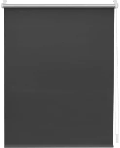 LICHTBLICK Thermo Klebe-/Klemmrollo Verdunklungsqualität anthrazit B/L: ca. 65x150 cm