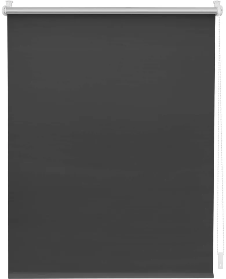 LICHTBLICK Thermo Klebe-/Klemmrollo Verdunklungsqualität anthrazit B/L: ca. 65x150 cm