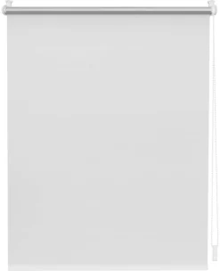 LICHTBLICK Thermo Klebe-/Klemmrollo Verdunklungsqualität weiß B/L: ca. 70x150 cm