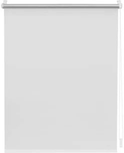 LICHTBLICK Thermo Klebe-/Klemmrollo Verdunklungsqualität weiß B/L: ca. 70x220 cm