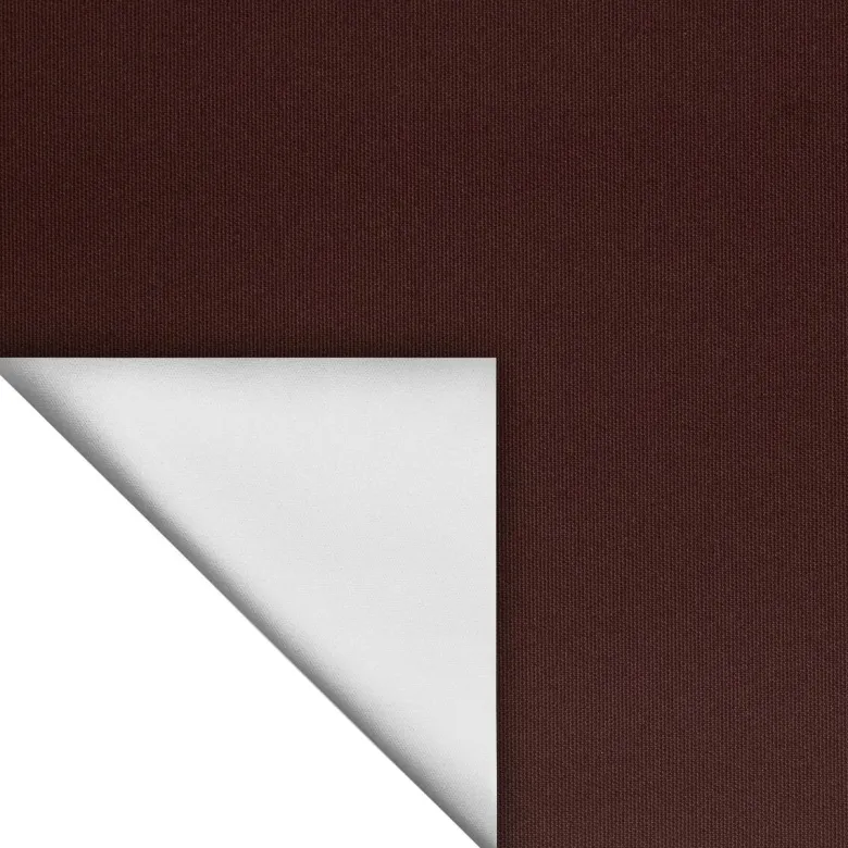 LICHTBLICK Thermo Klebe-/Klemmrollo Verdunklungsqualität braun B/L: ca. 95x150 cm
