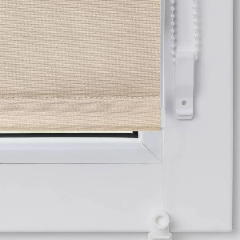 LICHTBLICK Verdunkelungsrollo creme B/L: ca. 45x150 cm