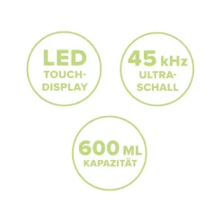 Lichterblitz Reiniger 19124 grau Metall Kunststoff B/H/L: ca. 17,6x15,5x24,5 cm ca. 50 W
