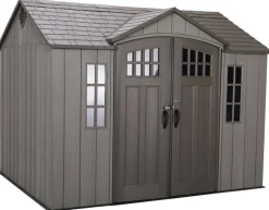 Lifetime Gartenhaus Saturn dunkelgrau B/H/L: ca. 305x244x244 cm