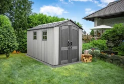 Lifetime Gartenhaus Terra grau B/H/L: ca. 213x228x356 cm