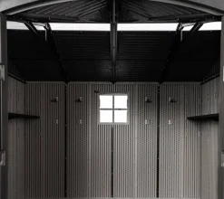 Lifetime Gerätehaus Ohio grau B/H/L: ca. 283,5x264,4x214,1 cm