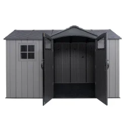 Lifetime Gerätehaus Pluto grau B/H/L: ca. 356,2x225,3x213,3 cm
