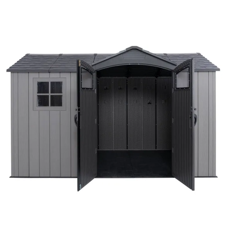 Lifetime Gerätehaus Pluto grau B/H/L: ca. 356,2x225,3x213,3 cm