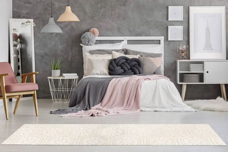 360Living Teppich Monroe creme B/L: ca. 80x300 cm