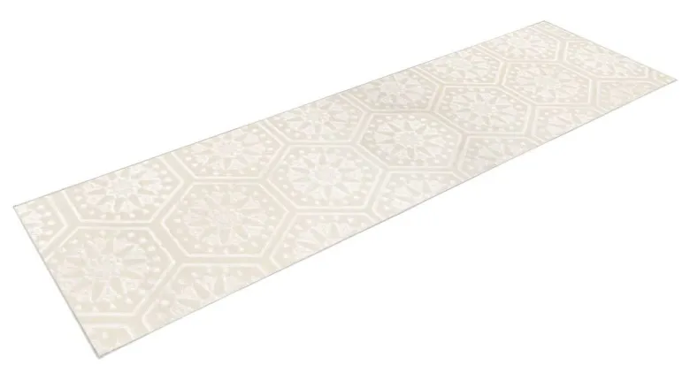 360Living Teppich Monroe creme B/L: ca. 80x300 cm