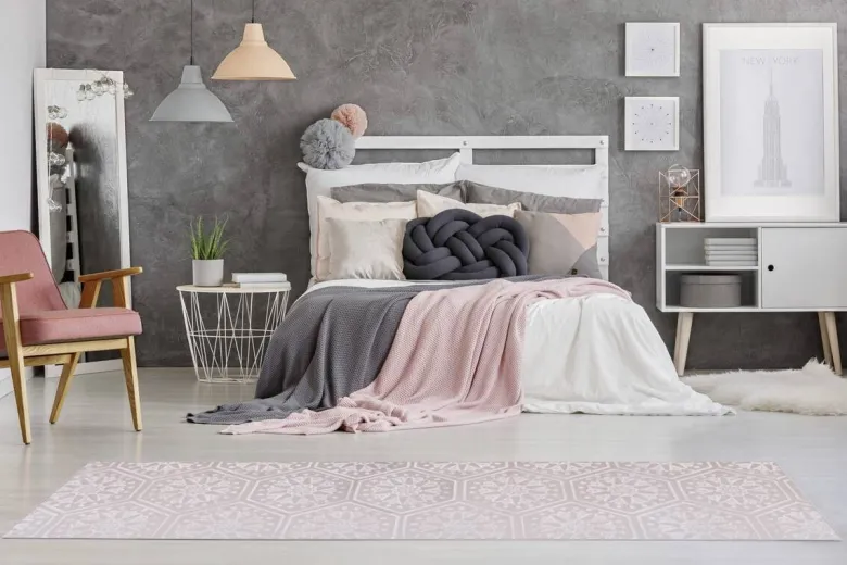 360Living Teppich Monroe rosa B/L: ca. 80x300 cm