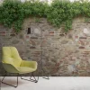 Livingwalls Fototapete Steinoptik beige grün braun B/L: ca. 280x159 cm
