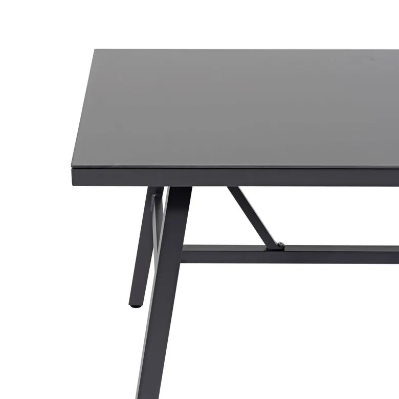 Loungeset grau Aluminium