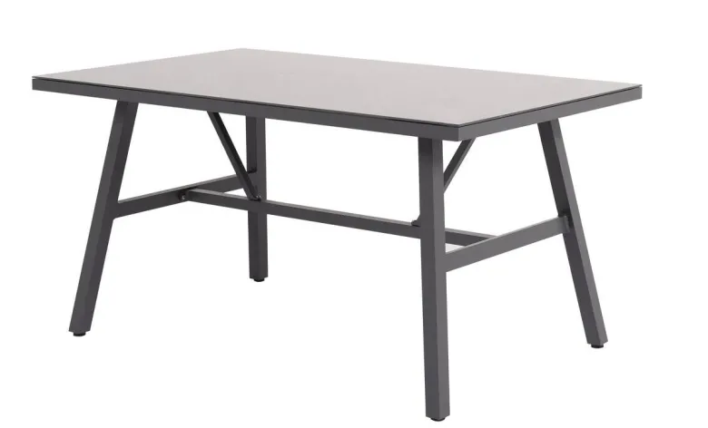 Loungeset grau Aluminium