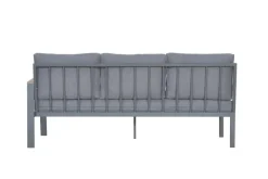 Loungeset Rhodos grau Aluminium
