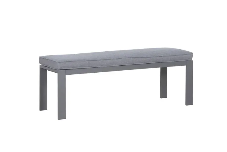 Loungeset Rhodos grau Aluminium