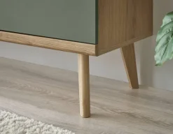 Lowboard Alva Eiche Evoke Coast Nachbildung salbei B/H/T: ca. 160x50x40 cm